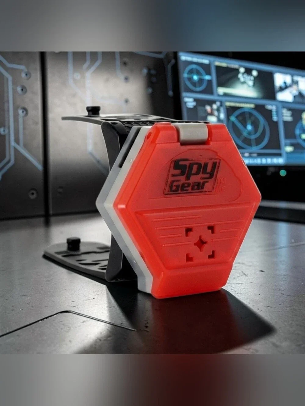 2012 McDonald's Spy Gear Collection Spy Disc Defense Watch Role Play Action Toy.